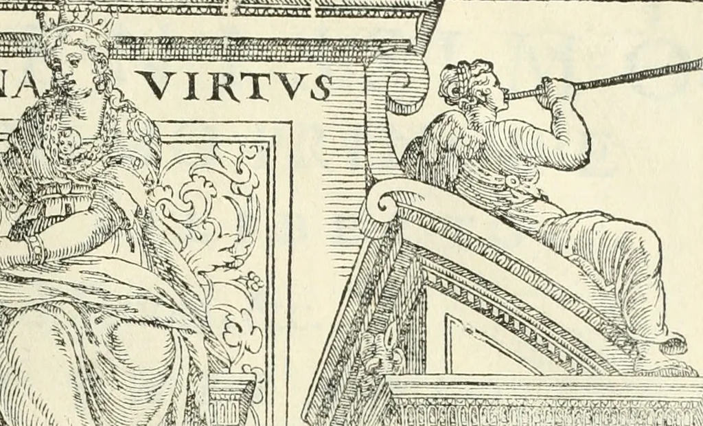 An illustration from I qvattro libri dell'architettvra, 1601, leaf 154