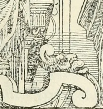 An illustration from I qvattro libri dell'architettvra, 1601, leaf 154