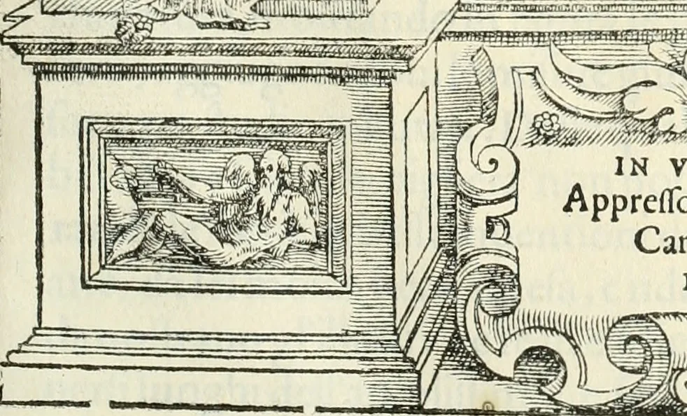 An illustration from I qvattro libri dell'architettvra, 1601, leaf 154