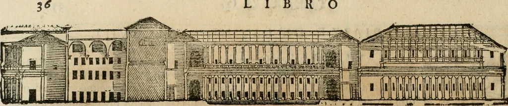 An illustration from I qvattro libri dell'architettvra, 1601, leaf 189