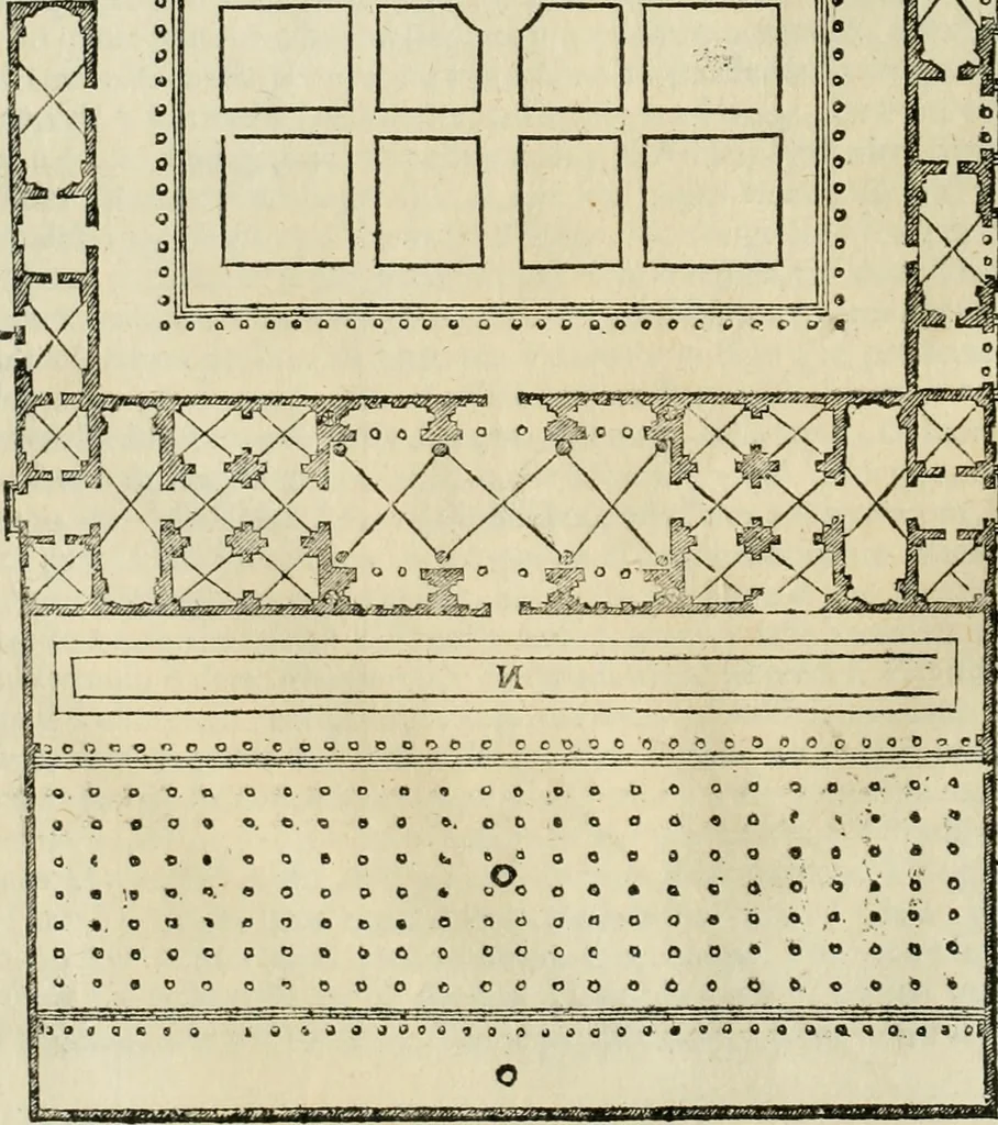 An illustration from I qvattro libri dell'architettvra, 1601, leaf 199