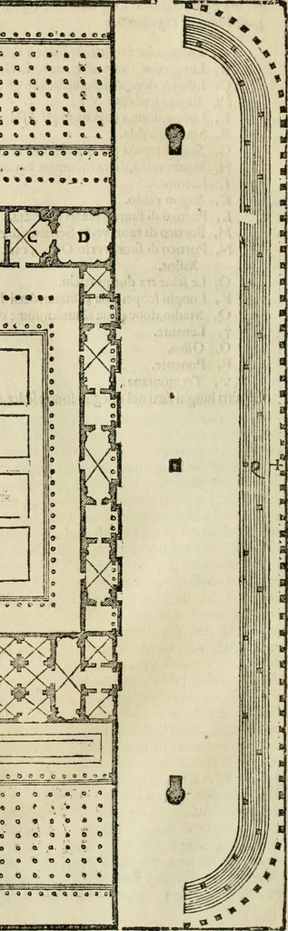 An illustration from I qvattro libri dell'architettvra, 1601, leaf 199