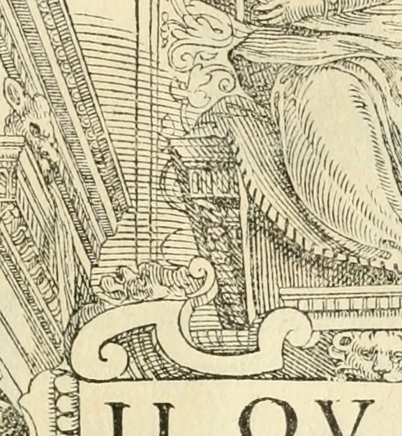 An illustration from I qvattro libri dell'architettvra, 1601, leaf 202