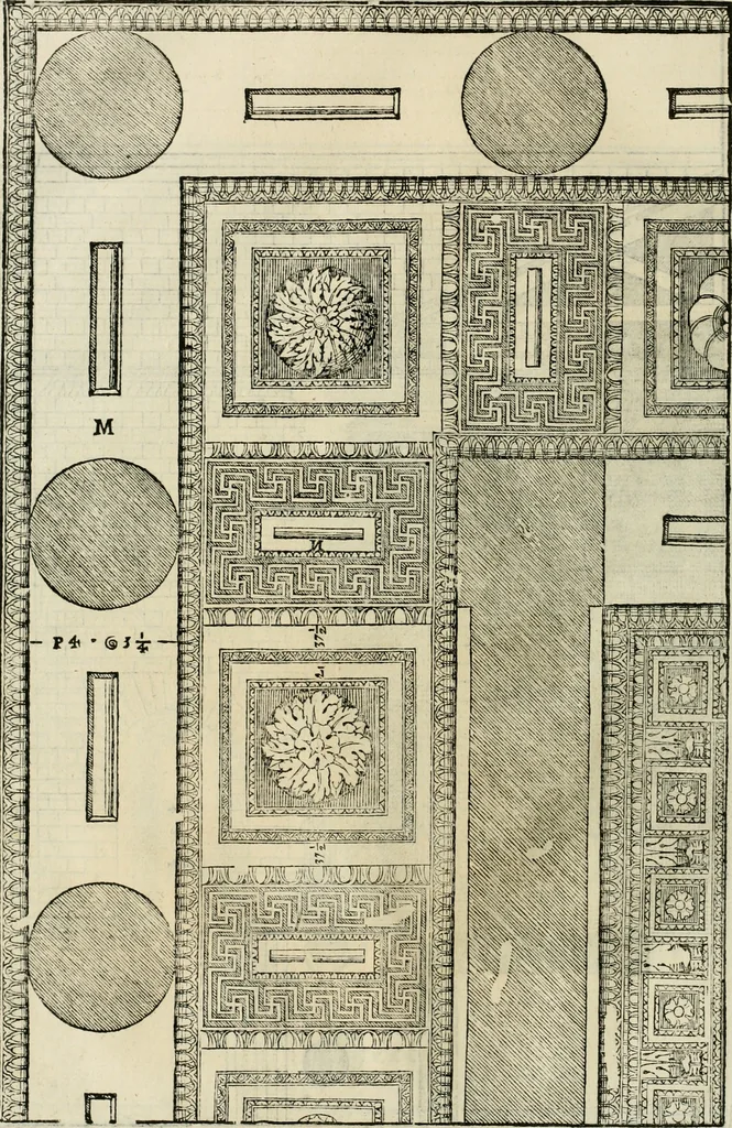 An illustration from I qvattro libri dell'architettvra, 1601, leaf 221
