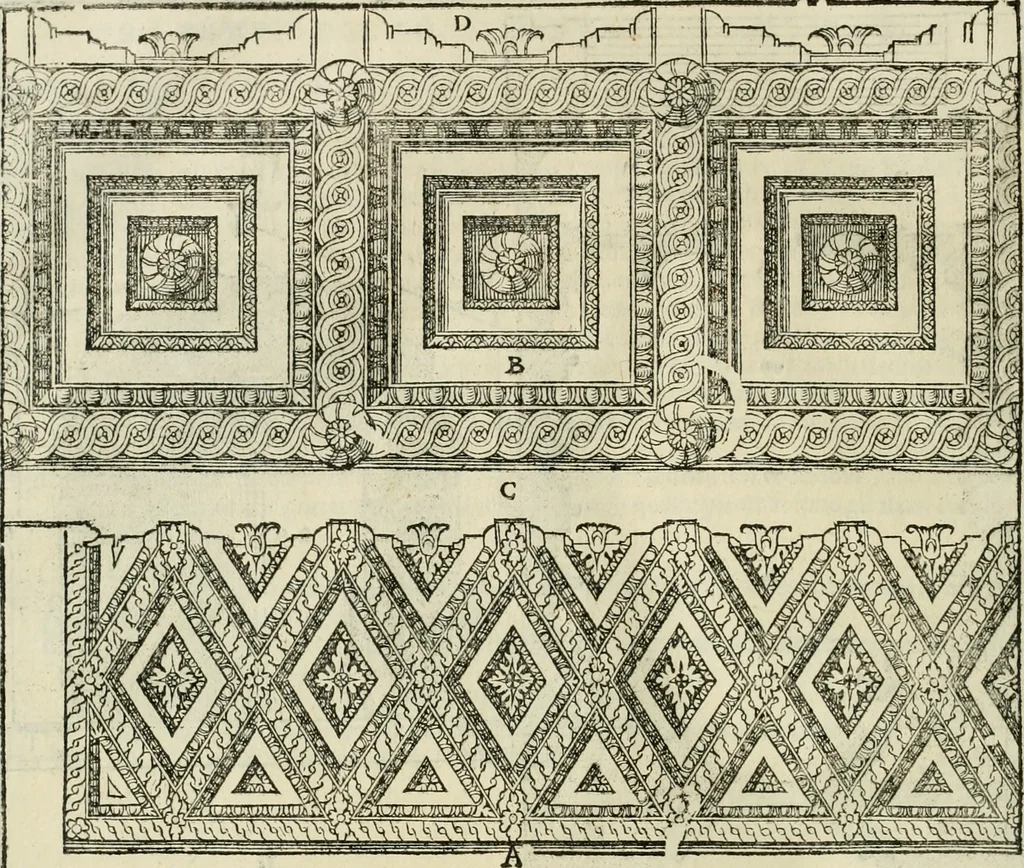 An illustration from I qvattro libri dell'architettvra, 1601, leaf 239