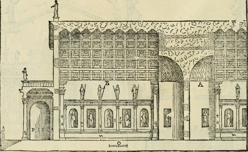 An illustration from I qvattro libri dell'architettvra, 1601, leaf 239
