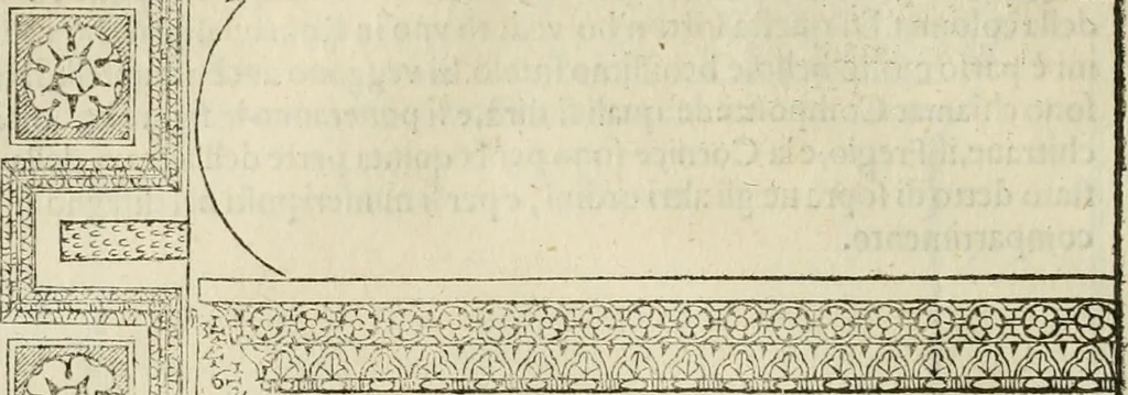 An illustration from I qvattro libri dell'architettvra, 1601, leaf 55