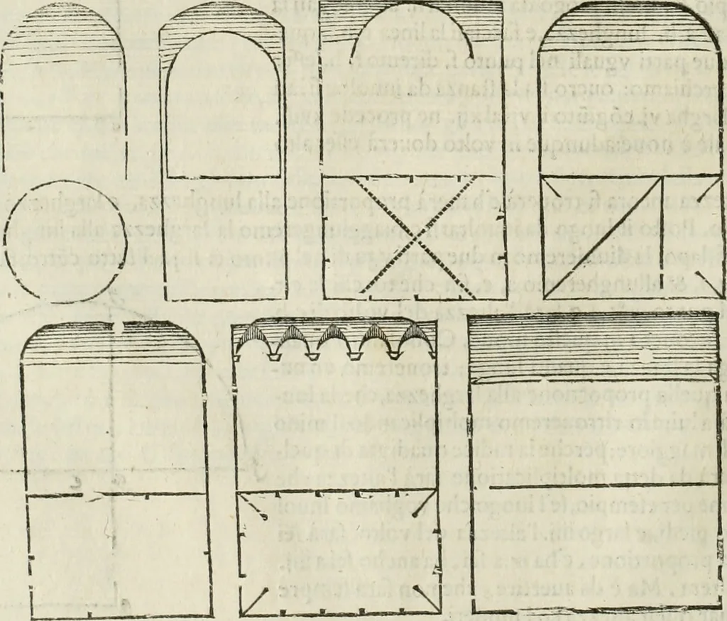 An illustration from I qvattro libri dell'architettvra, 1601, leaf 59