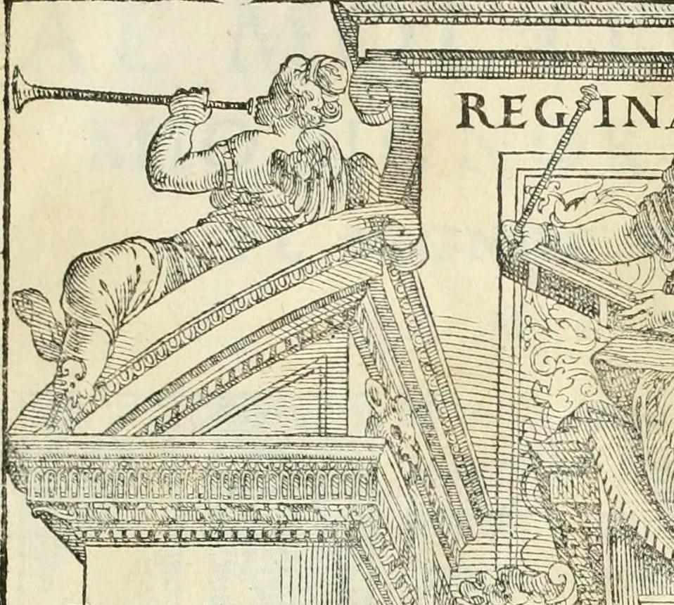 An illustration from I qvattro libri dell'architettvra, 1601, leaf 6