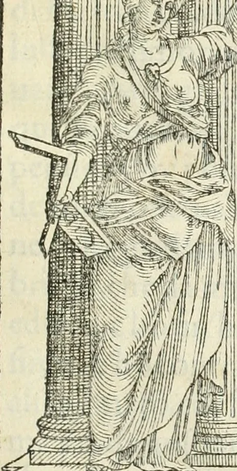 An illustration from I qvattro libri dell'architettvra, 1601, leaf 6
