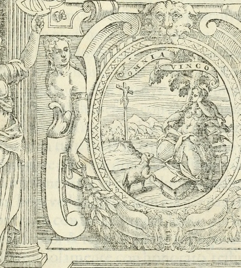 An illustration from I qvattro libri dell'architettvra, 1601, leaf 6
