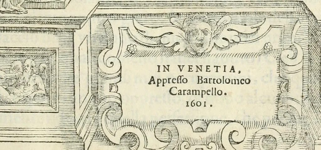 An illustration from I qvattro libri dell'architettvra, 1601, leaf 6