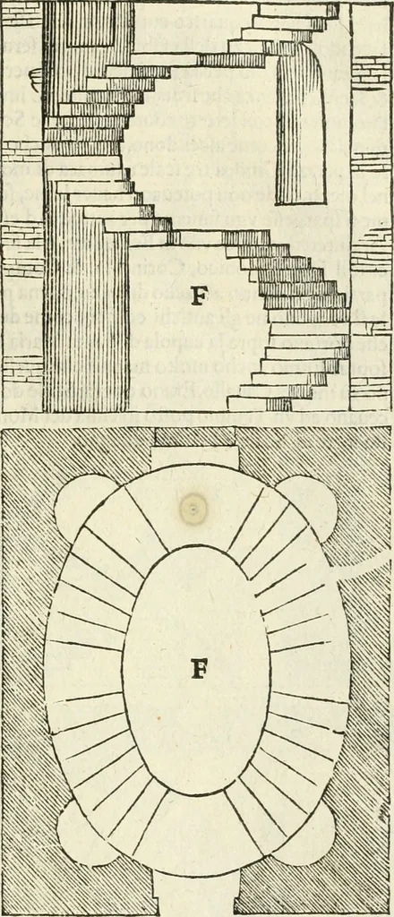 An illustration from I qvattro libri dell'architettvra, 1601, leaf 68