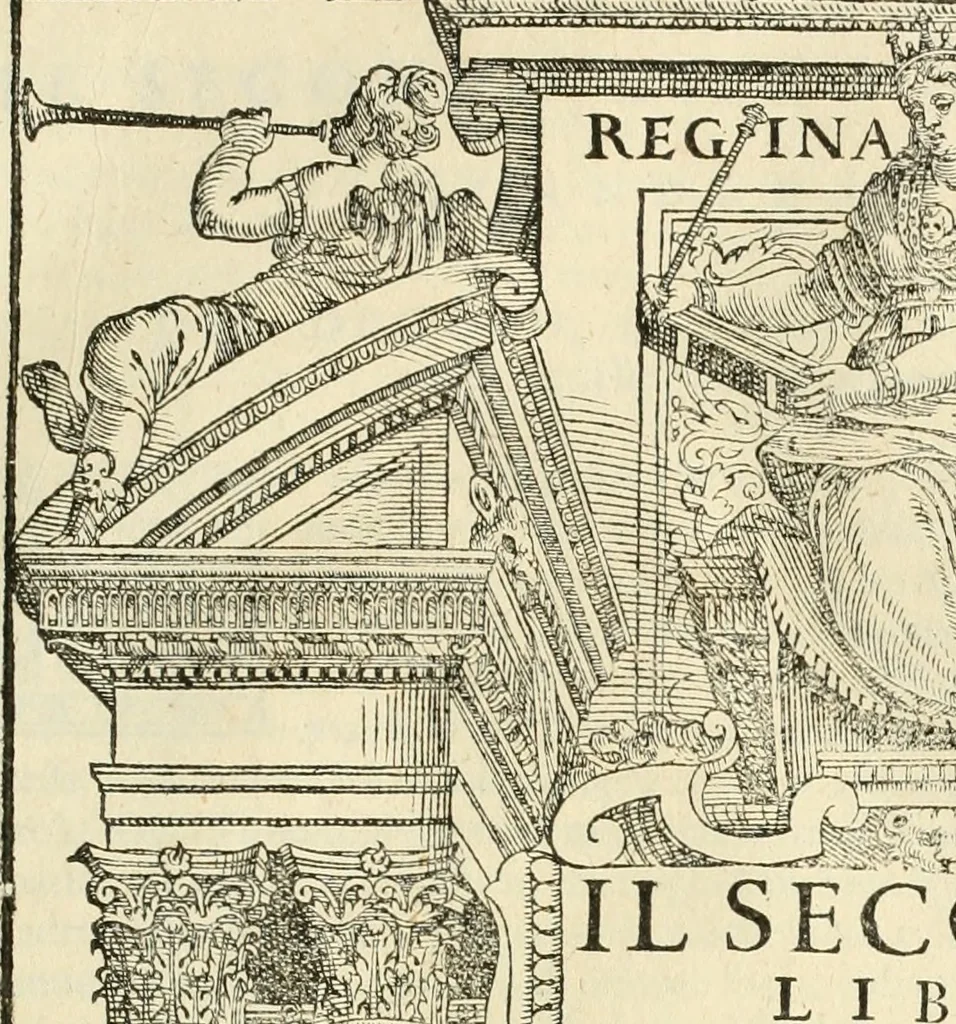 An illustration from I qvattro libri dell'architettvra, 1601, leaf 74