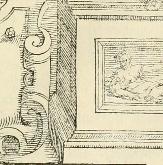 An illustration from I qvattro libri dell'architettvra, 1601, leaf 74