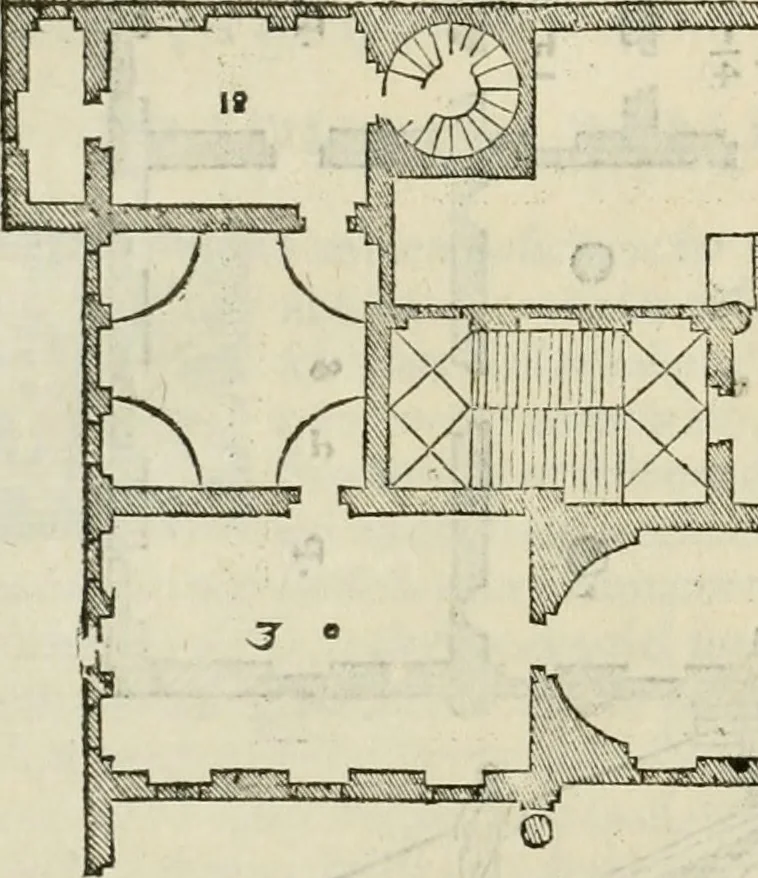 An illustration from I qvattro libri dell'architettvra, 1601, leaf 79