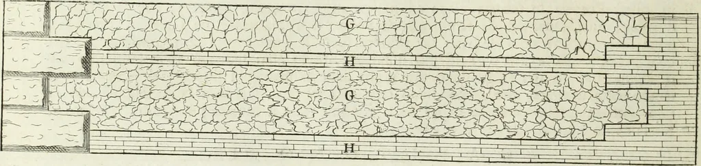 An illustration from I qvattro libri dell'architettvra di Andrea Palladio : ne' quali, dopo un breue trattato de' cinque ordini, & di quelli auertimenti, che sono piu necessarii nel fabricare; si tratta delle case private, delle vie, de i ponti, delle piazze, de i xisti, et de' tempij, 1771, leaf 15