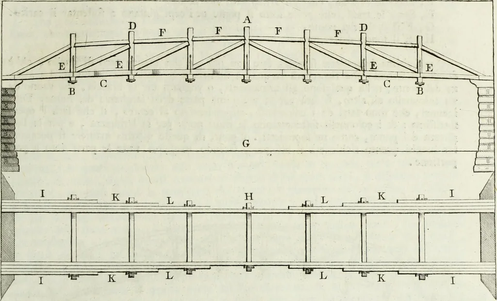 An illustration from I qvattro libri dell'architettvra di Andrea Palladio : ne' quali, dopo un breue trattato de' cinque ordini, & di quelli auertimenti, che sono piu necessarii nel fabricare; si tratta delle case private, delle vie, de i ponti, delle piazze, de i xisti, et de' tempij, 1771, leaf 166