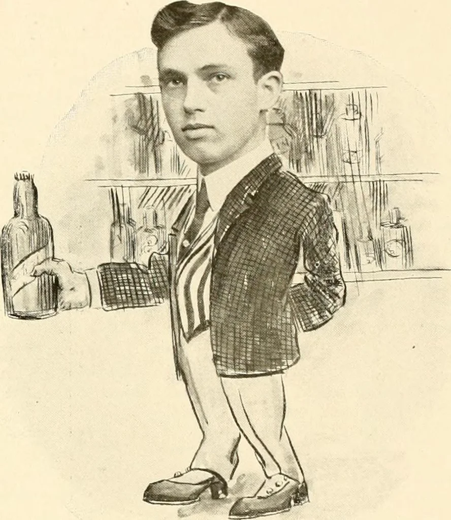 An illustration from I remember you;, 1912, leaf 117