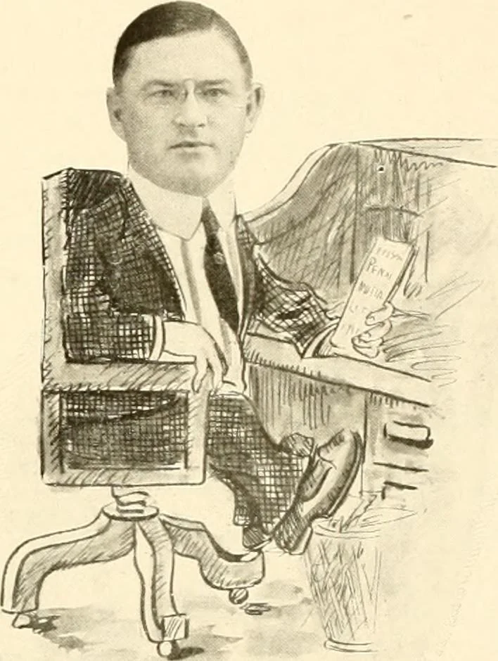 An illustration from I remember you;, 1912, leaf 129