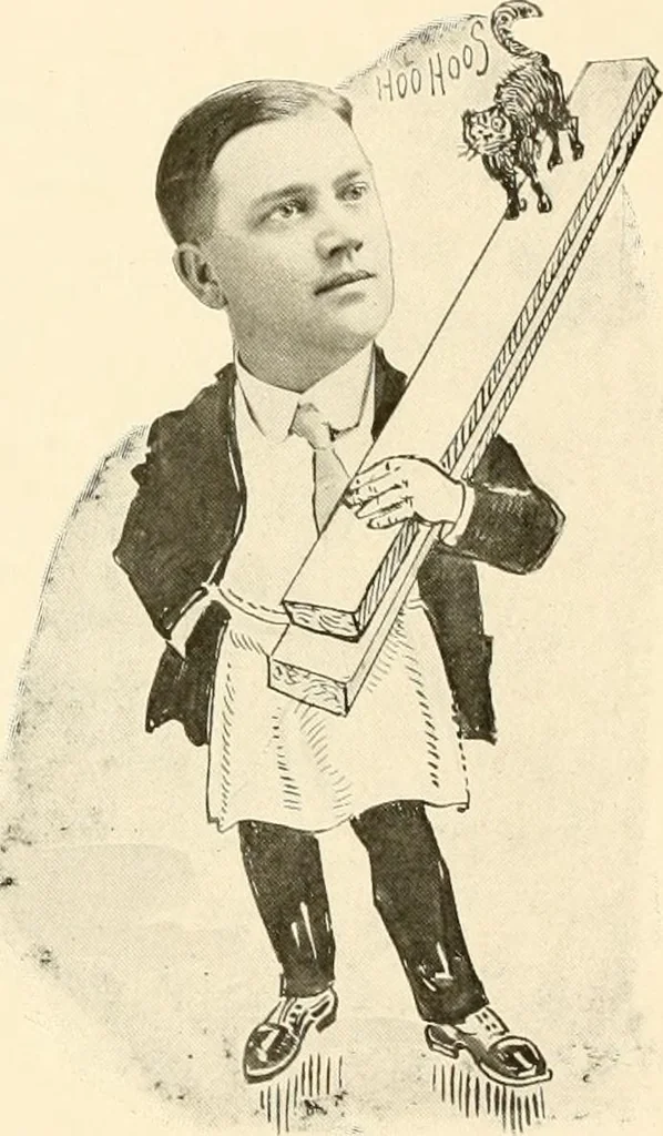 An illustration from I remember you;, 1912, leaf 13