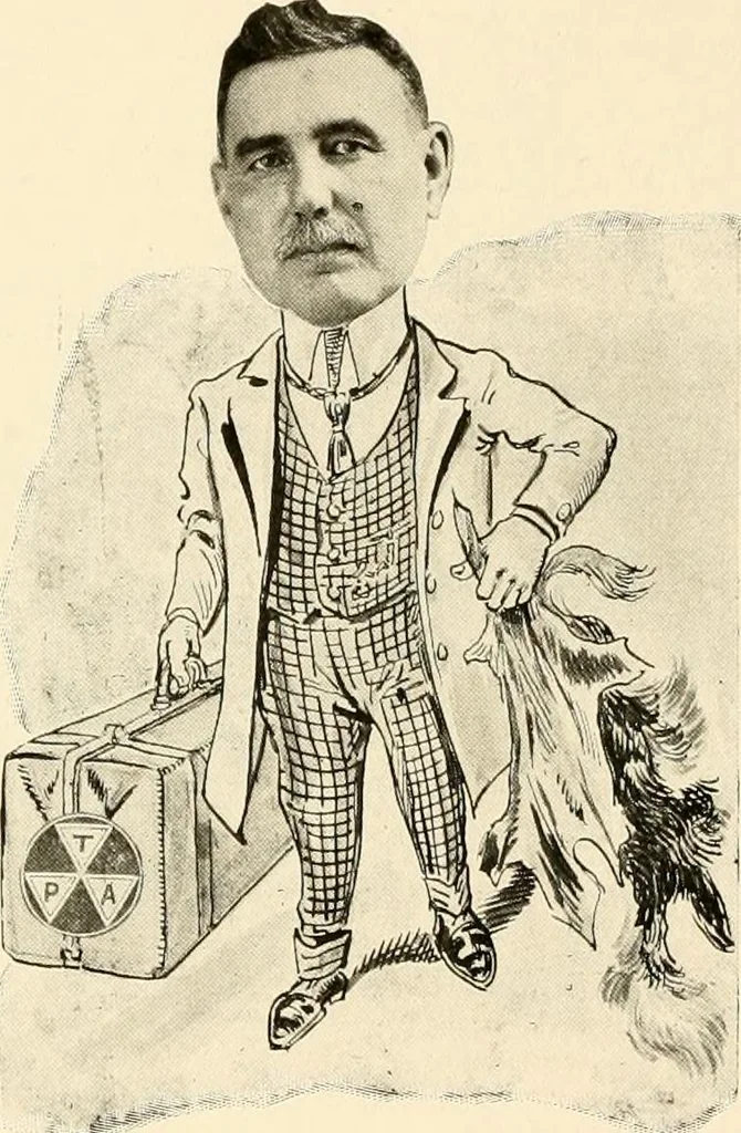 An illustration from I remember you;, 1912, leaf 21