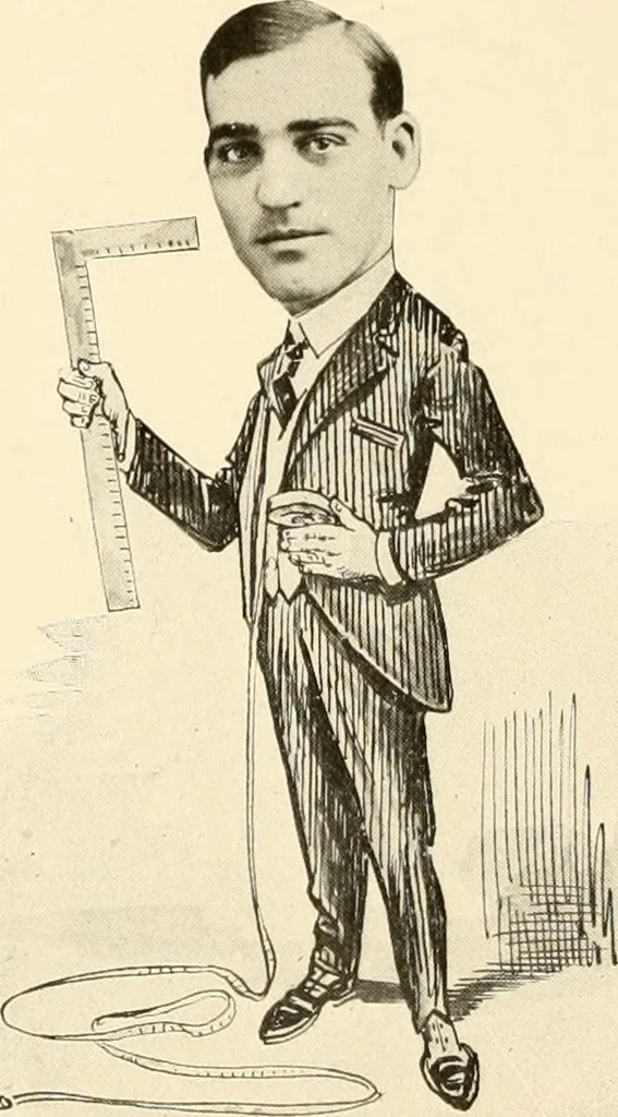 An illustration from I remember you;, 1912, leaf 27