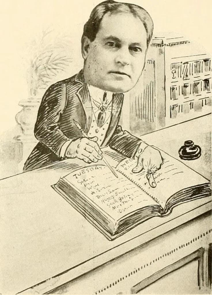 An illustration from I remember you;, 1912, leaf 33
