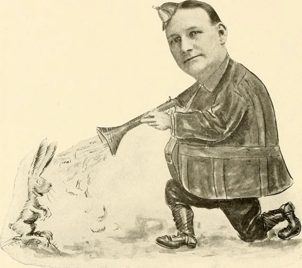An illustration from I remember you;, 1912, leaf 45