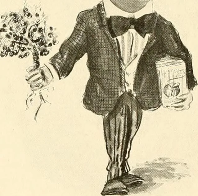 An illustration from I remember you;, 1912, leaf 59