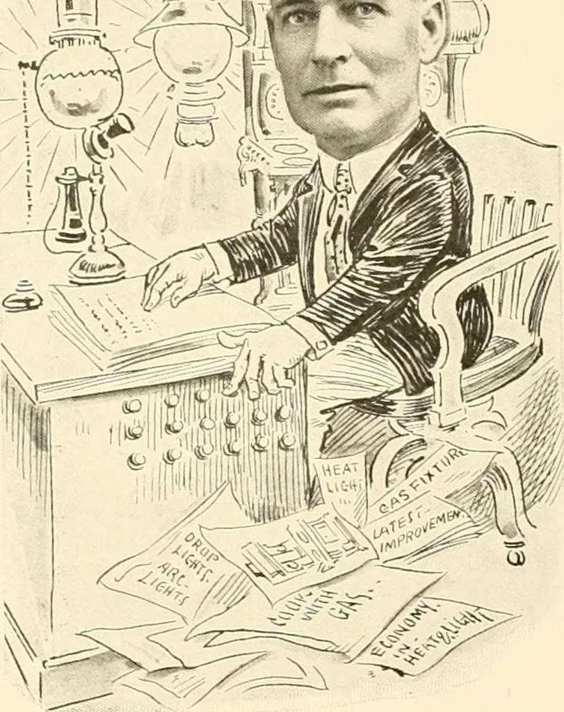 An illustration from I remember you;, 1912, leaf 61