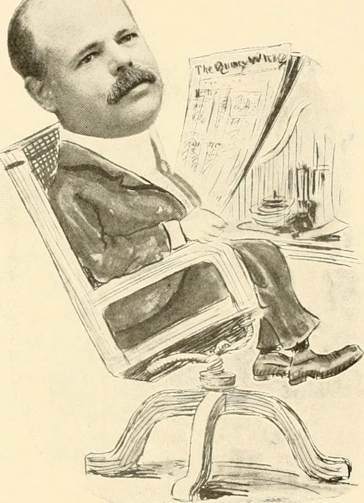 An illustration from I remember you;, 1912, leaf 65