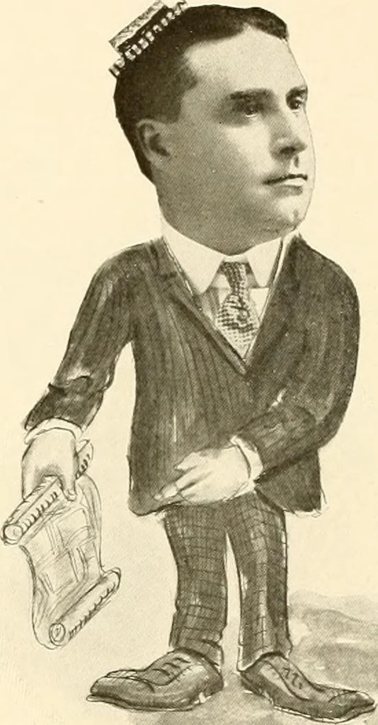 An illustration from I remember you;, 1912, leaf 75