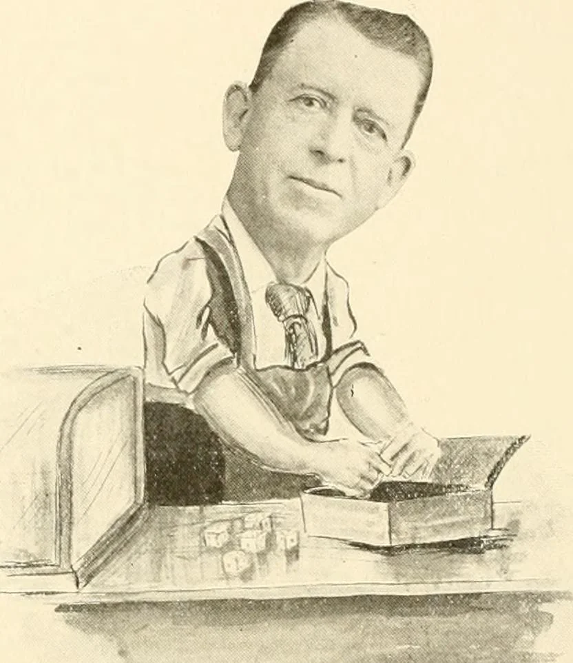 An illustration from I remember you;, 1912, leaf 87