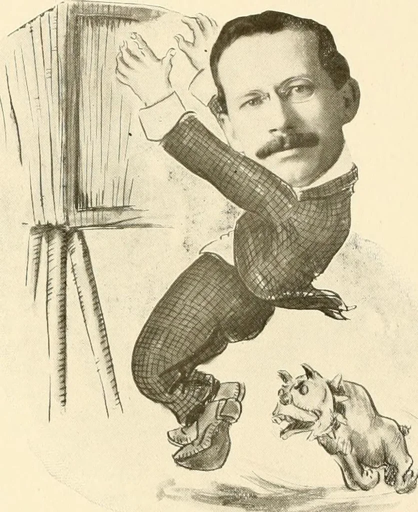 An illustration from I remember you;, 1912, leaf 93