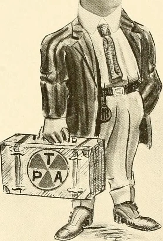 An illustration from I remember you;, 1912, leaf 95