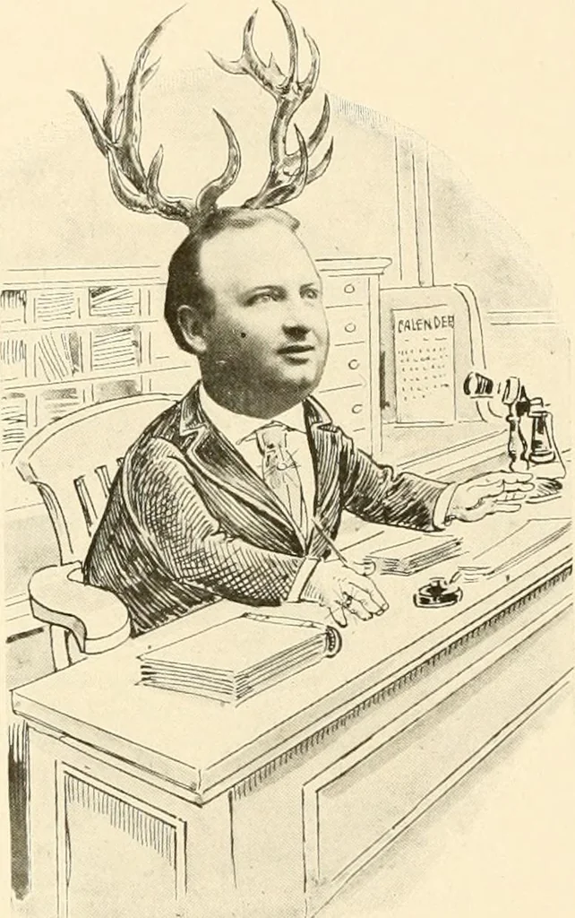 An illustration from I remember you;, 1912, leaf 99