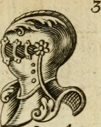 An illustration from The Irish compendium; or, Rudiments of honour. Containing the descents, marriages, issue, titles, posts, and seats of all the nobility of Ireland; with their arms, crests, supporters, mottos and Parliament robes ... Also a supplement, shewing the antiquity, dignity, and use of armories .., 1745, leaf 122