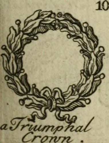 An illustration from The Irish compendium; or, Rudiments of honour. Containing the descents, marriages, issue, titles, posts, and seats of all the nobility of Ireland; with their arms, crests, supporters, mottos and Parliament robes ... Also a supplement, shewing the antiquity, dignity, and use of armories .., 1745, leaf 122