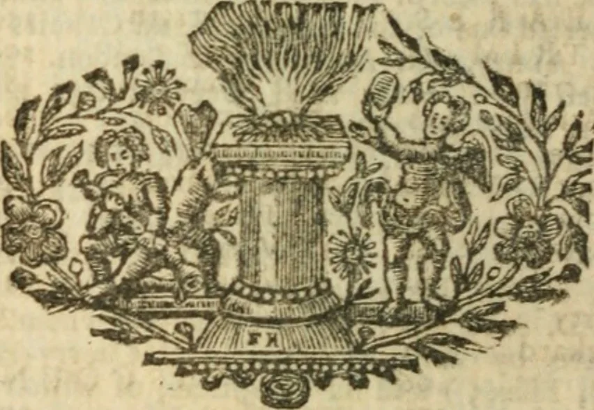 An illustration from The Irish compendium; or, Rudiments of honour. Containing the descents, marriages, issue, titles, posts, and seats of all the nobility of Ireland; with their arms, crests, supporters, mottos and Parliament robes ... Also a supplement, shewing the antiquity, dignity, and use of armories .., 1745, leaf 531