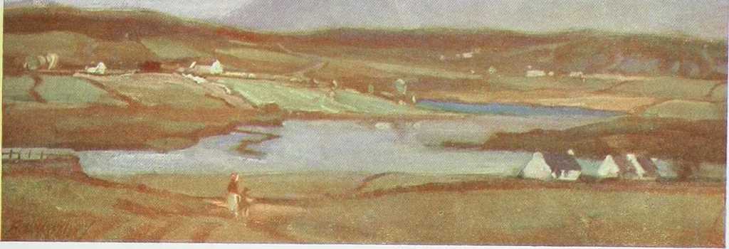 An illustration from Irish life and landscape, 1900, leaf 106