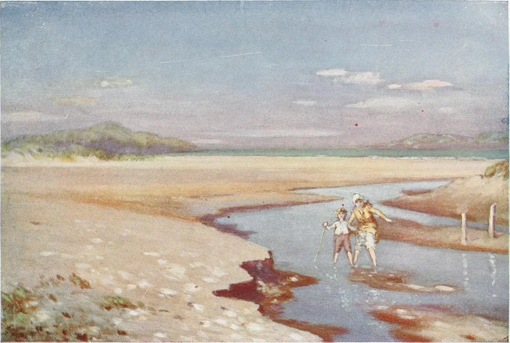 An illustration from Irish life and landscape, 1900, leaf 110