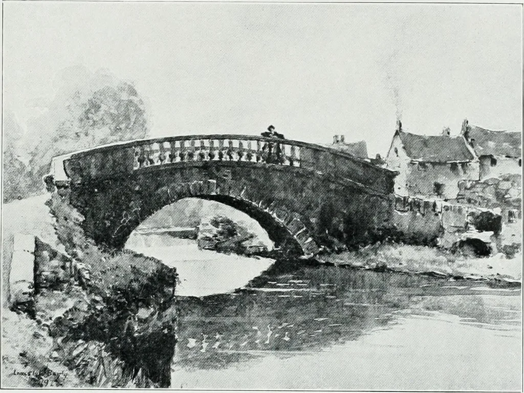 An illustration from Irish life and landscape, 1900, leaf 112