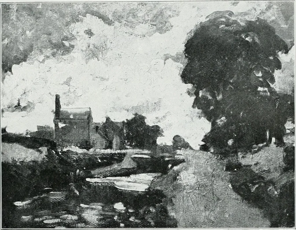 An illustration from Irish life and landscape, 1900, leaf 120
