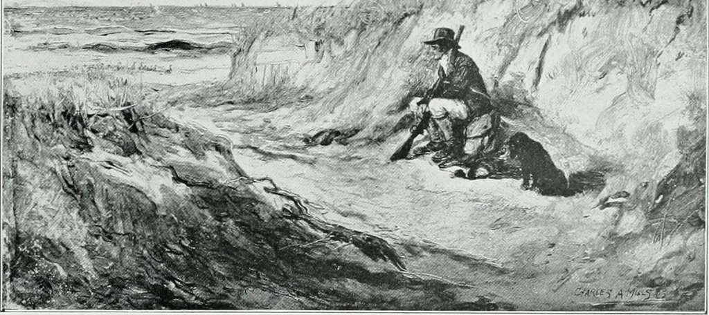 An illustration from Irish life and landscape, 1900, leaf 124