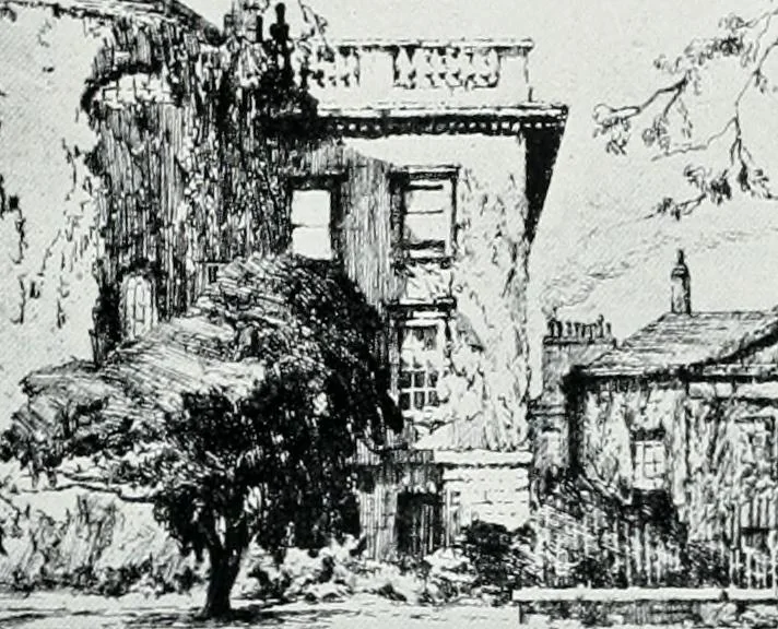An illustration from Irish life and landscape, 1900, leaf 140