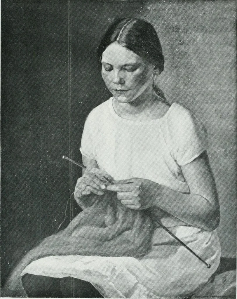 An illustration from Irish life and landscape, 1900, leaf 146