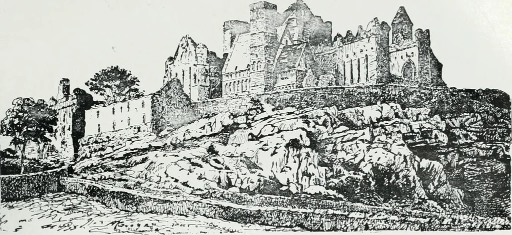 An illustration from Irish life and landscape, 1900, leaf 158