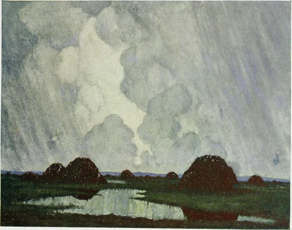 An illustration from Irish life and landscape, 1900, leaf 36