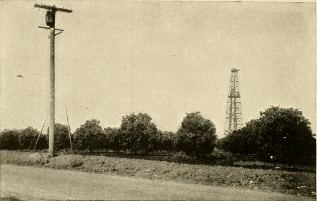 An illustration from Irrigation and religion; a study of religious and social conditions in two California counties, 1922, leaf 27